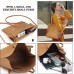 Women's Faux Leather Tote Shoulder Purses Bag for women, Big Capacity Tassel Handbag